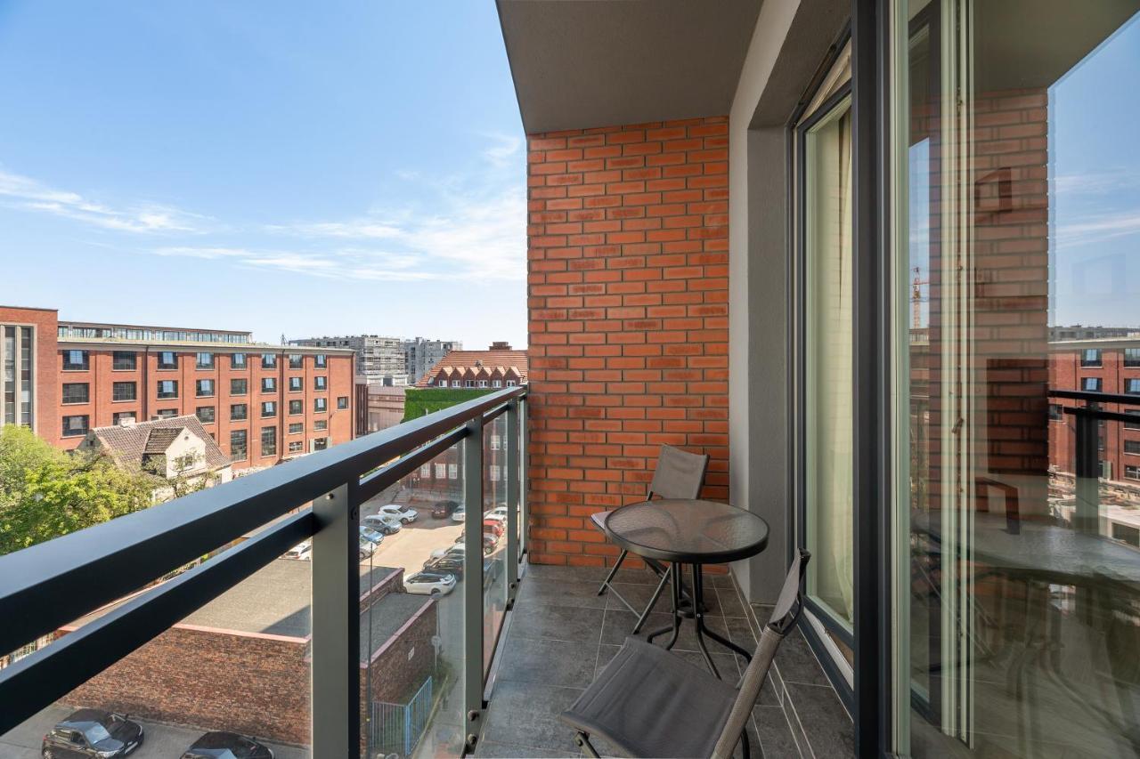 Bastion Walowa Comfort Apartments Gdańsk Buitenkant foto